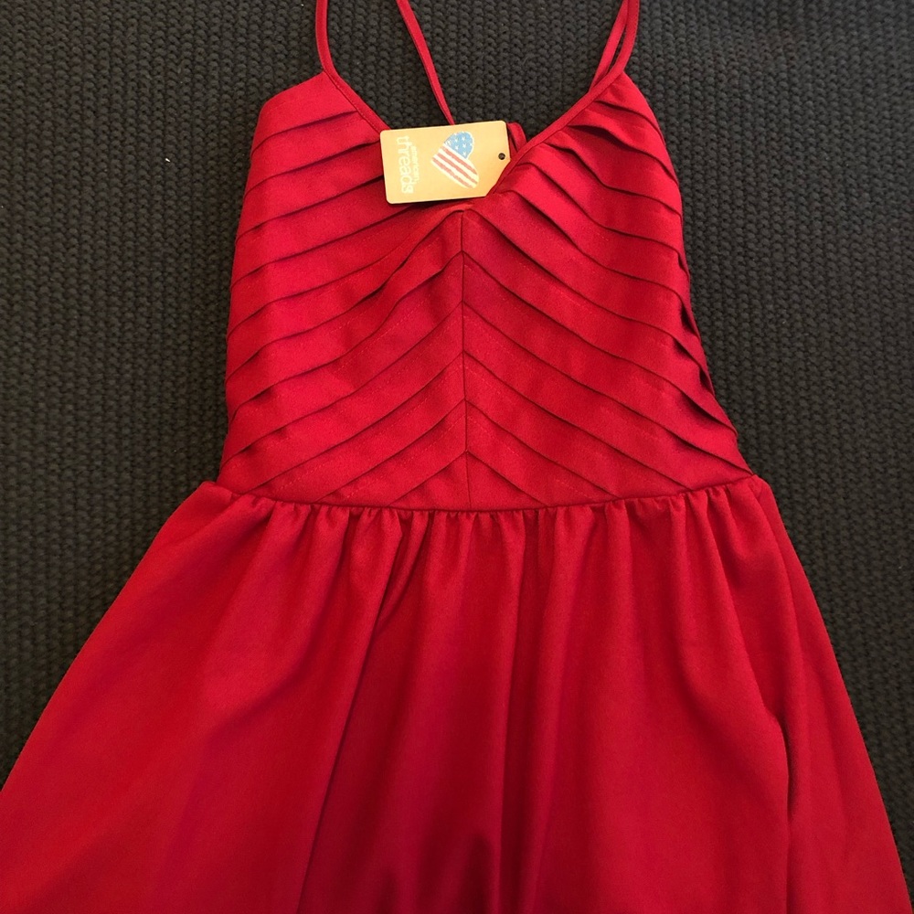 Red dress